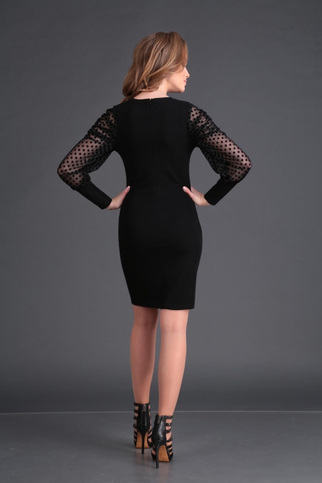 Вечернее платье DoMira 01-546 черный размер 42-48 #5