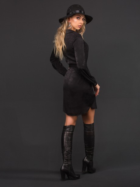 Платье DoMira 01-554 черный размер 42-50 #6