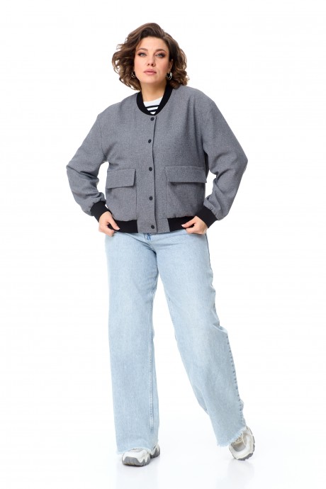 Жакет (пиджак) AMUAR 1004-1 серый размер 48-52 #2