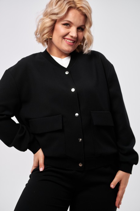 Жакет (пиджак) AMUAR 1004-1 черный размер 48-52 #2
