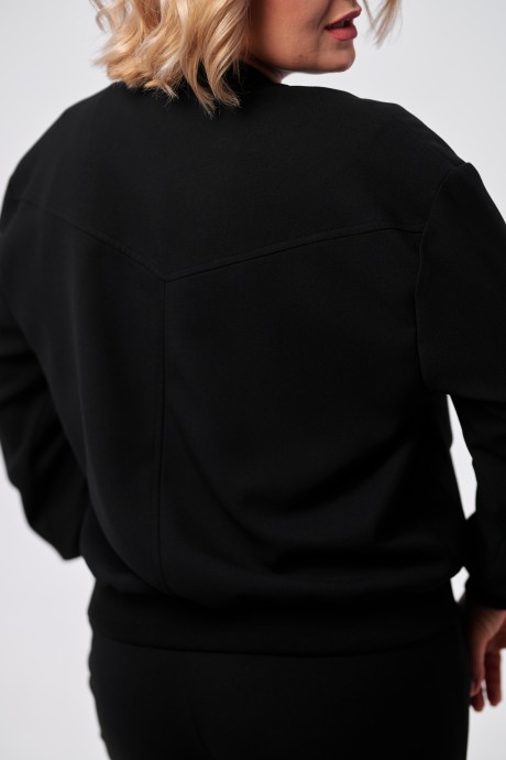 Жакет (пиджак) AMUAR 1004-1 черный размер 48-52 #4