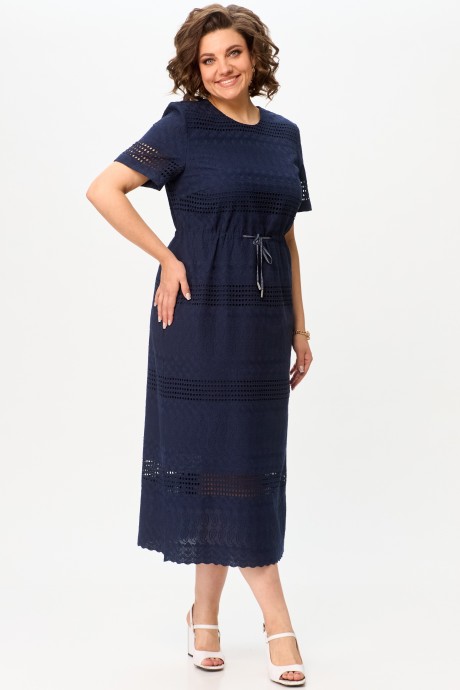 Платье AMUAR 1011 Темно-синий размер 50-54 #2