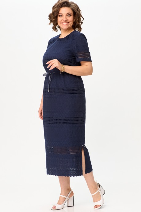Платье AMUAR 1011 Темно-синий размер 50-54 #6