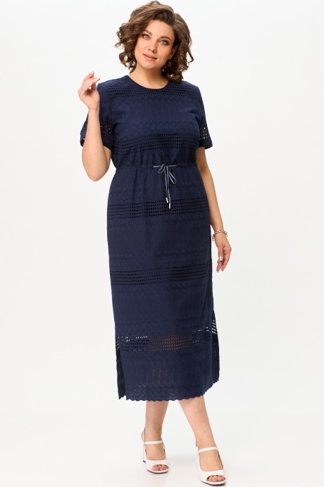 Платье AMUAR 1011 Темно-синий размер 50-54 #7