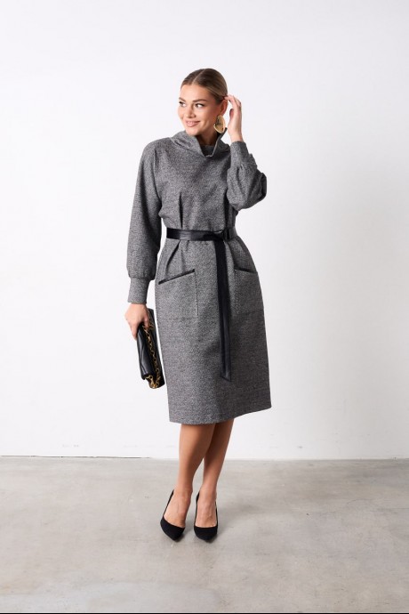 Платье AMUAR 1092 серый размер 48-56 #1