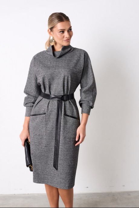 Платье AMUAR 1092 серый размер 48-56 #3