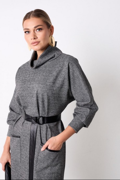 Платье AMUAR 1092 серый размер 48-56 #6