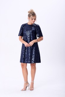 Вечернее платье AMUAR 1094 синий