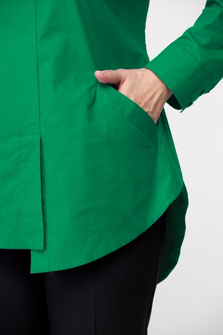 Блузка Дали 4490 зелень размер 46-56 #3