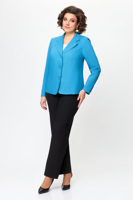 Жакет (пиджак) Дали 4415.1 голубой размер 50-58 #2