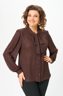 Блузка Дали 7050 коричневый