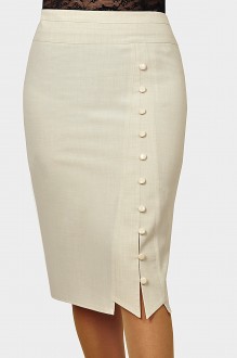 Юбка KLEVER 382 бежевый