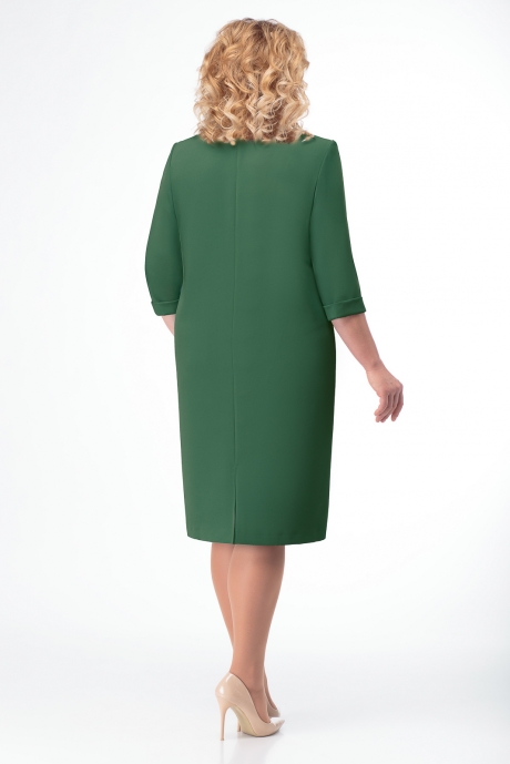 Платье Кокетка и К 646 зеленый размер 48-56 #2
