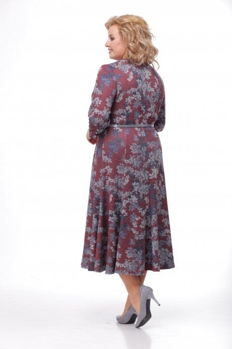 Платье Кэтисбел 1440 бордо размер 50-58 #2