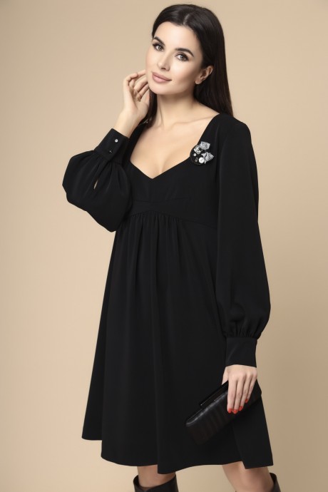 Платье Ликвидация Romanovich Style 1-2292 черный размер 48 #3