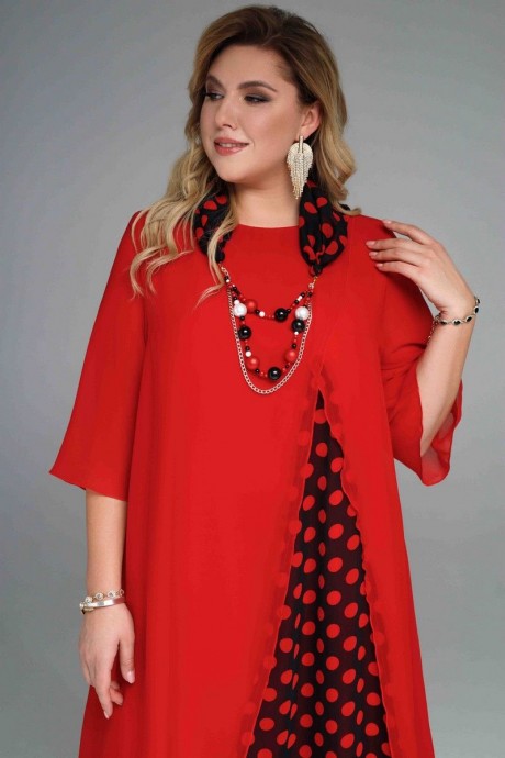 Вечернее платье Ликвидация Pretty 1180 красный размер 54 #2