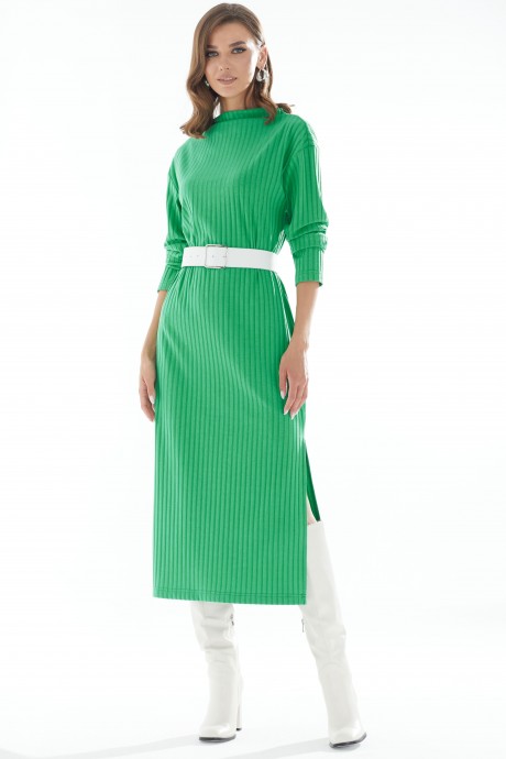 Платье Ликвидация Люше 3136 зеленый размер 54 #4
