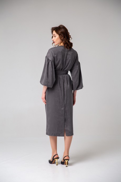 Платье Ликвидация Ivera Collection 1060 Серый размер 44 #4