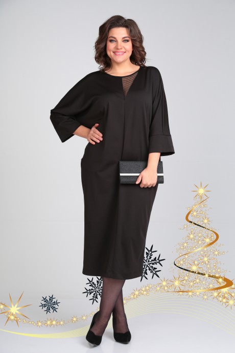 Платье Ликвидация Michel Chic 2113 черный размер 62 #1