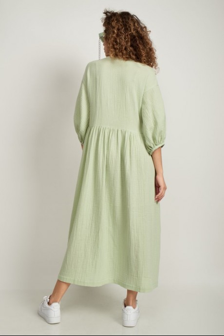 Платье Ликвидация Сч@стье 7237 -6 светло-зеленый размер 54 #2