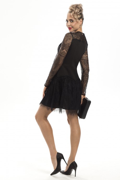 Вечернее платье Ликвидация Golden Valley 4875 черный размер 46 #2