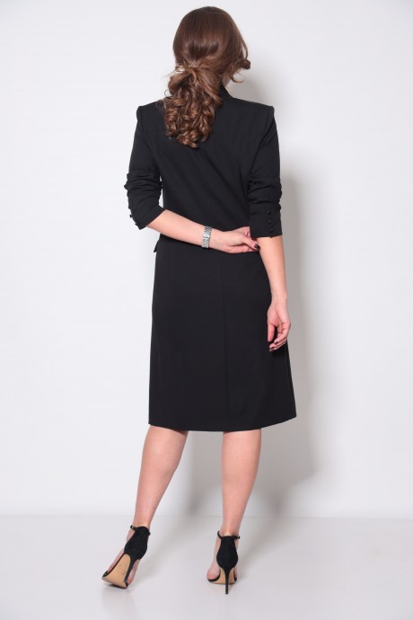 Платье Ликвидация Anastasia Mak 954 черный размер 52 #3