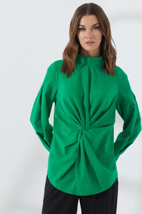 Блузка Ликвидация Люше 3265 зеленый размер 50 #2