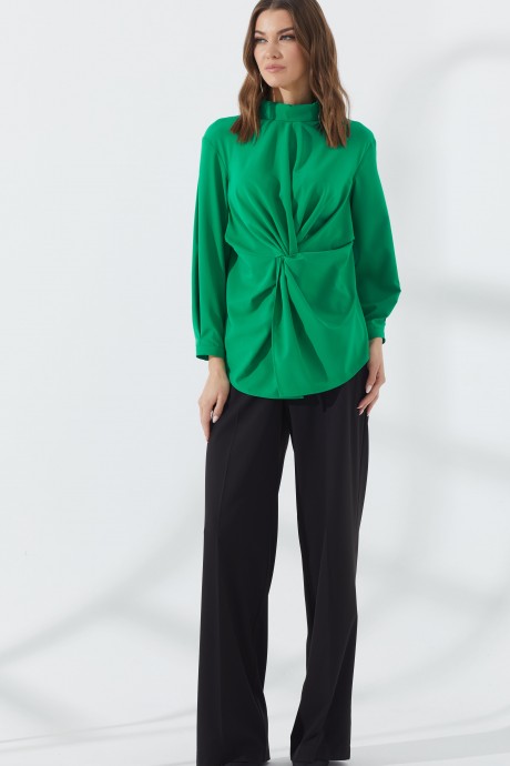 Блузка Ликвидация Люше 3265 зеленый размер 50 #3