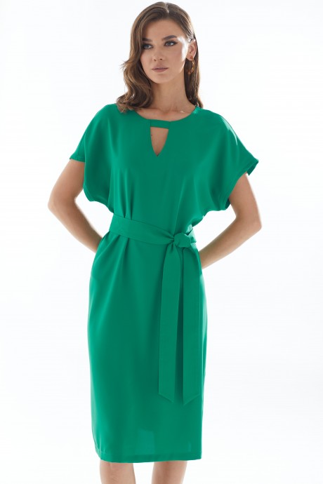 Платье Ликвидация Люше 3160 зеленый размер 56 #1