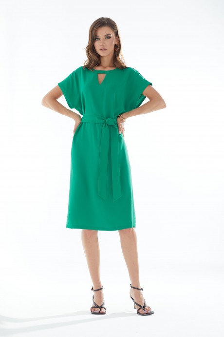 Платье Ликвидация Люше 3160 зеленый размер 56 #7