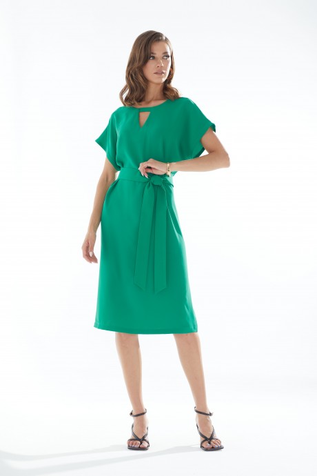 Платье Ликвидация Люше 3160 зеленый размер 56 #8