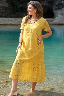 Платье Ликвидация Vittoria Queen 17723 желтый #1