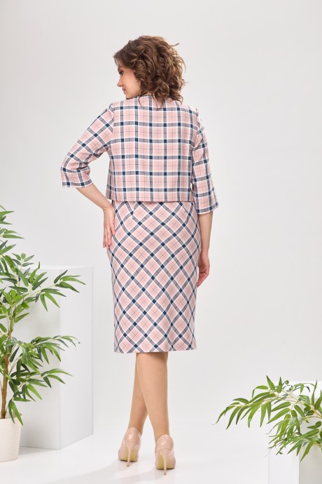 Платье Ликвидация Romanovich Style 1-2422 розовый размер 46 #4