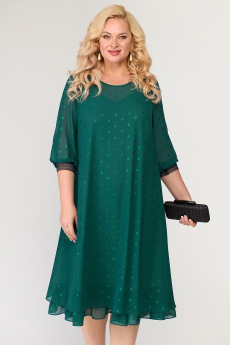 Вечернее платье Ликвидация ALGRANDA (Novella Sharm) A3814 -3-4 изумруд размер 74 #3