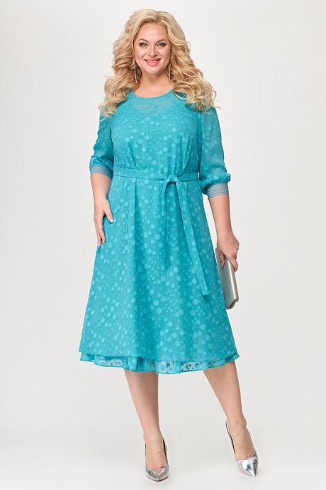 Вечернее платье Ликвидация ALGRANDA (Novella Sharm) A3814 -2-6 голубой размер 70 #2