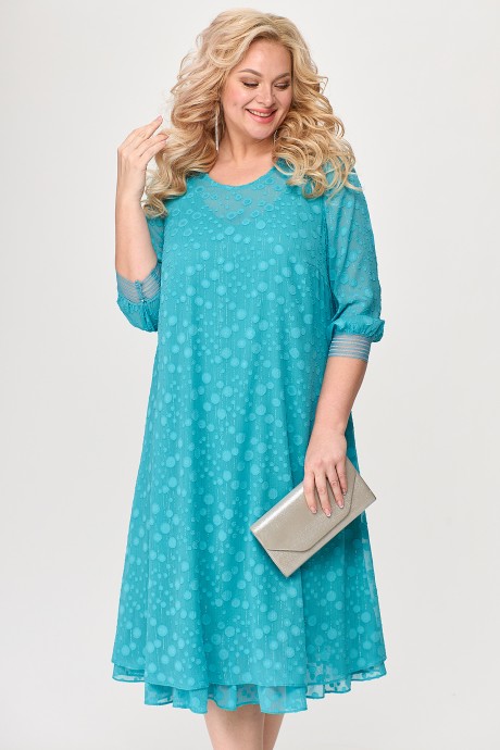Вечернее платье Ликвидация ALGRANDA (Novella Sharm) A3814 -2-6 голубой размер 70 #4