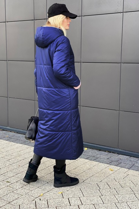 Пальто Ликвидация Azzara 3118С розовый,синий размер 54 #2