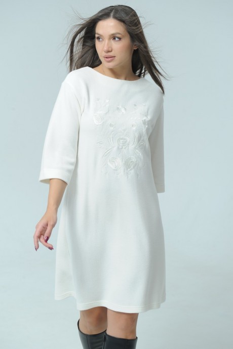 Платье Ликвидация Ma Cherie 4034 молочный размер 50 #3
