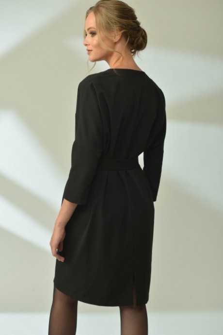 Платье Ликвидация MAX 4-063 черный размер 48 #4