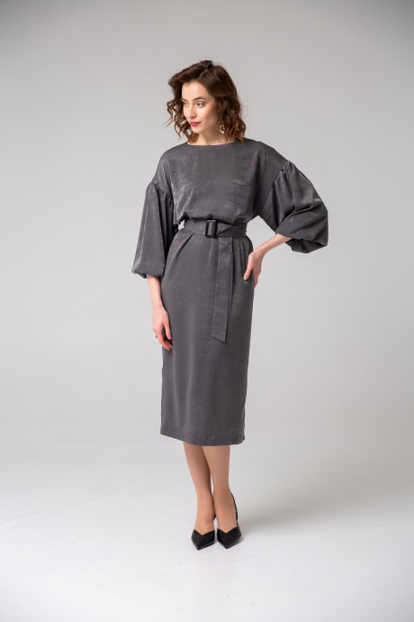 Платье Ликвидация Ivera Collection 1060 Серый размер 44 #2