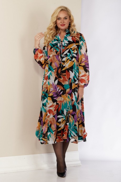 Платье Ликвидация Celentano 4010.2 листва, мультиколор размер 58 #1