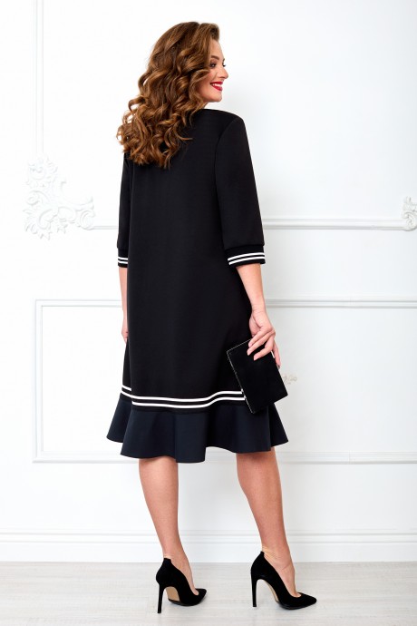Платье Ликвидация AGATTI 5215 черный размер 54 #3