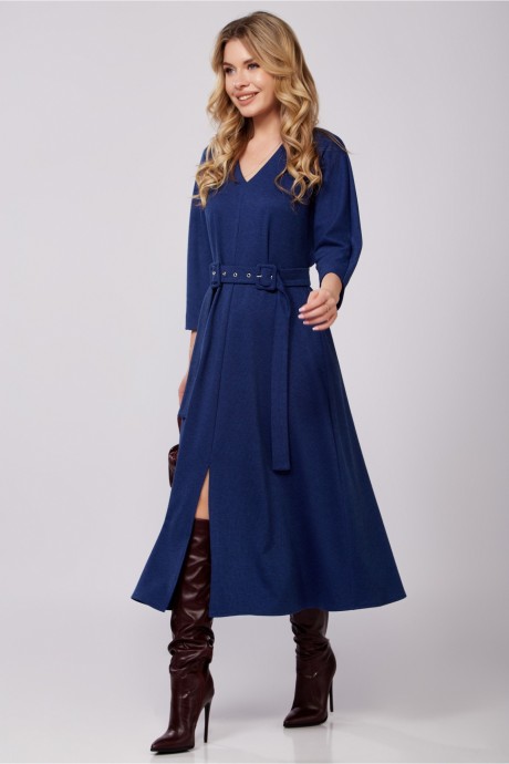 Платье Ликвидация Laikony L-401с синий размер 48 #3