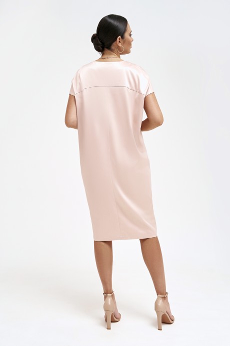 Вечернее платье Ликвидация FOXY FOX 1540 розовый размер 48 #4