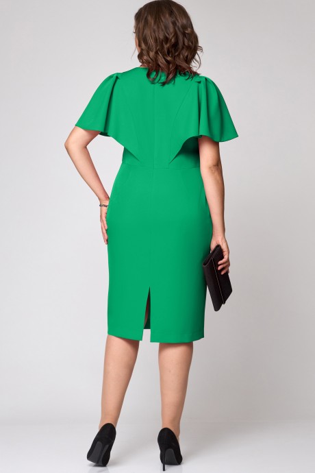 Вечернее платье Ликвидация EVA GRANT 7295 зеленый размер 48 #4
