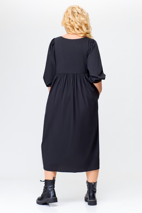 Платье Ликвидация Swallow 675.1 чёрный размер 56 #6