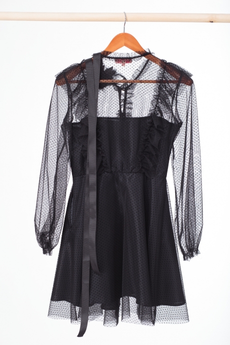 Вечернее платье Ликвидация Anelli 799 черный размер 42 #8