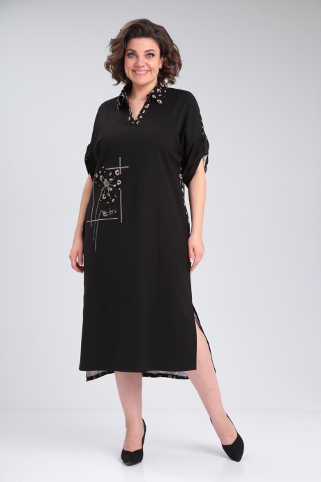 Платье Ликвидация Michel Chic 2134/1 чёрный размер 70 #1