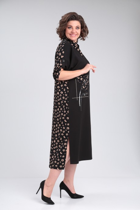 Платье Ликвидация Michel Chic 2134/1 чёрный размер 70 #5