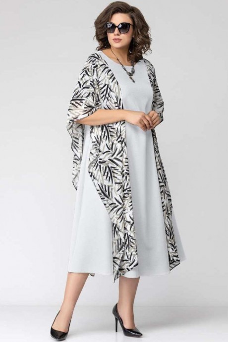 Вечернее платье Ликвидация EVA GRANT 7046-1 белый размер 52 #2
